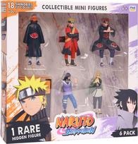 P.m.i. Kids World NARUTO SHIPPUDEN FIGURES - 6 PACK DELUXE EDITION VER. D