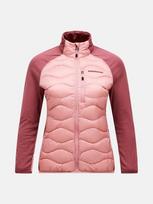 Peak Performance Kurtka damska puchowa PEAK PERFORMANCE W Helium Hybrid Down Jacket kolor rĂłĹĽowy - S