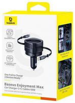 Baseus Enjoyment 60W USB-C + USB-C cables, black