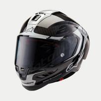 Šalmas Alpinestars Supertech R10 Element Juoda / Sidabrinė