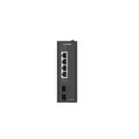 DLINK DIS-100G-06P 6-Port Gigabit Industrial Unman