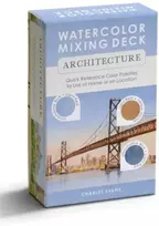 KNYGA Evans Charles Watercolor Mixing Deck: Architecture, Quick Reference Color Palettes to Use at Home or on Location