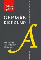 KNYGA Collins Dictionaries German Gem Dictionary, The World's Favourite Mini Dictionaries