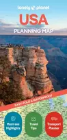 KNYGA folded Lonely Planet USA Planning Map