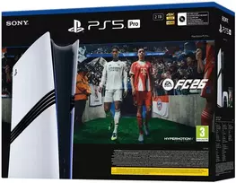 Sony Playstation 5 Pro FC26 Bundle 2 TB Wi-Fi Juodas, Baltas