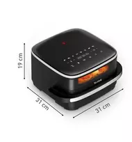 Gruzdintuvė Namų ir Virtuvės Prietaisai - Tefal Easy Fry XL FW4018E0 2200 W Karšto Oro Fryeris 1.2kg Juodas