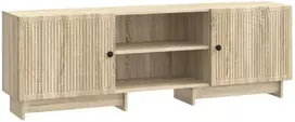TV staliukas Televizoriaus spintelė 150 x 31 x 50 cm Sonoma ąžuolas
