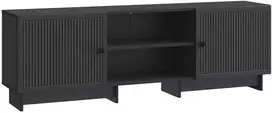 TV staliukas Televizoriaus spintelė Juodas 150 x 31 x 50 cm Dirbtinė mediena