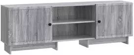 TV staliukas Televizoriaus spintelė 150 x 31 x 50 cm Pilka Sonoma