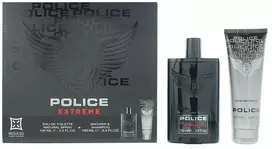Set Police: Extreme Eau De Toilette For Men, 100 ml + Extreme Dušo želė & Šampūnas 2-In-1, 100 ml