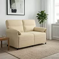 Sofa 100% poliesteris metalinis rėmas MDF, fanera