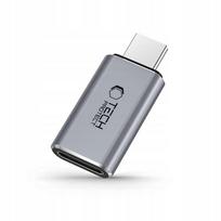Tech-Protect UltraBoost USB-C (vyriškas) / Lightning (moteriškas) adapteris – pilkas