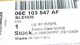 AUDI A4 S4 B7 variklio slėgio reguliavimo vožtuvas originalus 06E103547AF