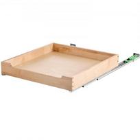 Spintelės organizatorius, ištraukiamas stalčius su švelniu uždarymu, 50.8x53.3 cm, medis