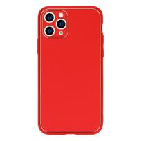 Dėklas telefonui Luxury, skirtas Xiaomi Redmi Note 10 Pro / Note 10 Pro Max, raudonas