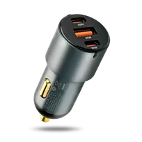 everActive CC-40Q automobilinis įkroviklis su QC3.0 USB lizdu ir 2 USB-C PD 60W