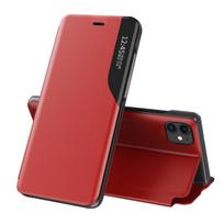 Eco Leather View dėklas iPhone 13 mini – raudonas