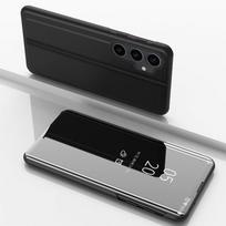Atverčiamas Clear View Case dėklas Samsung Galaxy S23 FE – juodas
