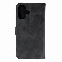 Odinis atverčiamas dėklas iPhone 16 – juodas