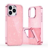 Blizgantis TPU dėklas iPhone 16e – rožinis