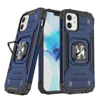 Wozinsky Ring Armor dėklas iPhone 14 Plus – mėlynas