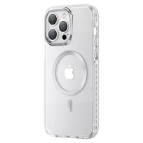 Kingxbar MagSafe dėklas iPhone 14 Plus – sidabrinis