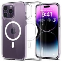 Spigen Ultra Hybrid MagSafe dėklas iPhone 14 Pro – skaidrus/baltas