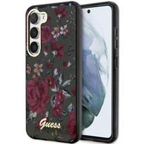 Guess Flower dėklas Samsung Galaxy S23+ – žalias