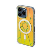 Kingxbar Crack MagSafe dėklas iPhone 15 Pro Max – holografinis