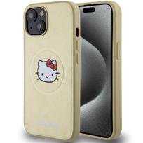Hello Kitty odinis MagSafe dėklas iPhone 14 – auksinis