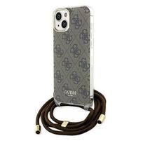 Guess Crossbody dėklas iPhone 15/14/13 – rudas