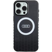 Audi MagSafe dėklas iPhone 15 Pro Max – juodas