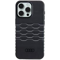 Audi MagSafe dėklas iPhone 15 Pro Max – juodas