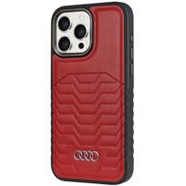 Audi MagSafe odinis dėklas iPhone 15 Pro Max – raudonas
