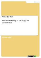 Affiliate Marketing as a Strategy for E-Commerce