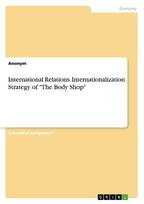 International Relations. Internationalization Strategy of The Body Shop