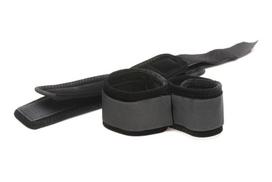 Antkojai ir antrankiai XR Brands Wrist and Ankle Cuffs, juodi