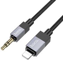Hoco Lightning/AUX Cable, 1m, Black