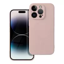 OEM SILICONE MAG COVER phone case with MagSafe support for iPhone 14 Pro pink