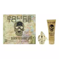 Police Set: To Be Born To Shine, Eau de Toilette, For Men, 75 ml + To Be Born To Shine, Shower Gel  AND  Shampoo 2-in-1, 100 ml