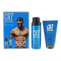 Cristiano Ronaldo Set: CR7 Play It Cool, Cleansing Shower Gel, For All Skin Types, 150 ml + CR7 Play It Cool, Scented Spray, For Men, 150 ml