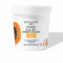Byphasse Family, Papaya  AND  Mango, Hair Treatment Cream Mask, 250 ml