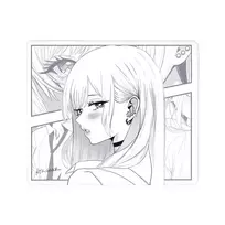 ATK Reverie Pelės Kilimėlis | XL, White Black