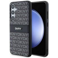 DKNY Mono Stripe & Metal Logo dėklas Samsung Galaxy S24+ – juodas