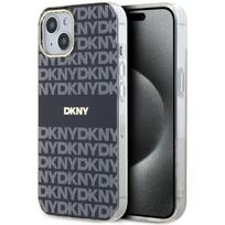 DKNY MagSafe dėklas iPhone 15 Plus / 14 Plus – juodas