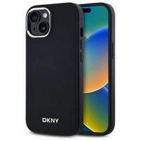 DKNY MagSafe dėklas iPhone 15 Plus – juodas