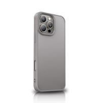 Wozinsky anglies pluošto MagSafe dėklas Galaxy S25+ – pilkas