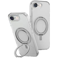 Uniq Swivix 360 dėklas iPhone 16e – skaidrus