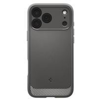 Spigen Rugged Armor MagSafe dėklas iPhone 17 Pro – pilkas