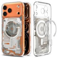 Spigen Ultra Hybrid MagSafe dėklas iPhone 17 Pro – titano, Zero One